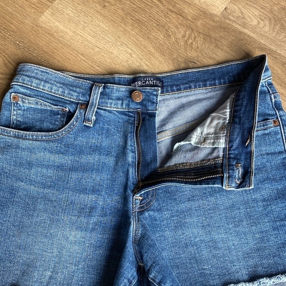 J Crew Mercantile raw hem jean shorts - Picture 7 of 15